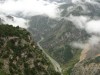 Click to enlarge LA GORGE D'ARACHTHOS VUE DU MONASTERE